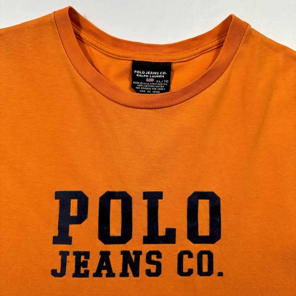 Vintage Polo Ralph Lauren Spell Out Streetwear T Shirt - Picture 5 of 8
